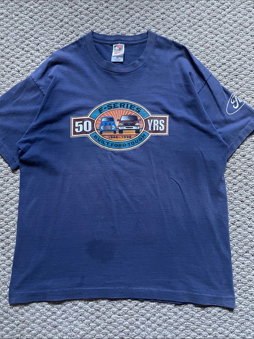 Vintage ford f series truck single stitch t shirt